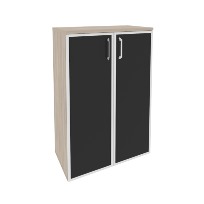Шкаф средний широкий O.ST-2.4R black 800*420*1207