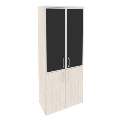 Шкаф высокий широкий O.ST-1.2R black 800*420*1977