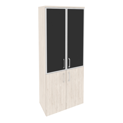 Шкаф высокий широкий O.ST-1.2R black 800*420*1977