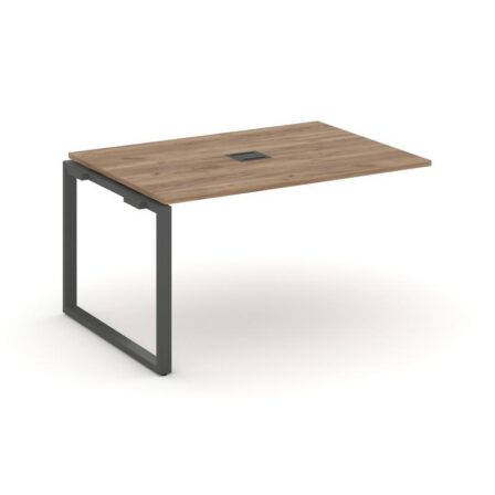 Стайл Проджект Проходной наб. элем. перег. стола SN-6O.NSPRG-001 Дуб Табак/Металл Антрацит 980*980*75