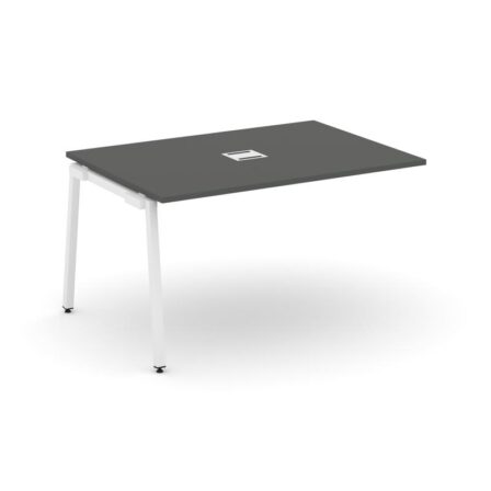 Стайл Проджект Проходной наб. элем. перег. стола SN-4A.NSPRG-001 Антрацит/Металл Белый 980*980*750