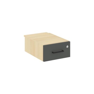 Стайл Проджект Тумба с одним ящиком SN.TP-022 Акация Лорка/Акация Лорка/Антрацит/Черный Ручки 343*507
