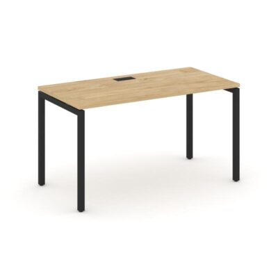 Стайл Проджект Стол письменный SN-4P.SP-024 Тиквуд Светлый/Металл Черный 1580*800*750