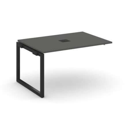 Стайл Проджект Проходной наб. элем. перег. стола SN-5O.NSPRG-001 Антрацит/Металл Черный 980*980*750
