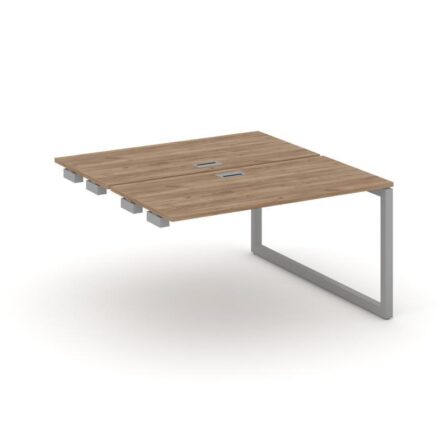 Стайл Проджект Стол-приставка к опор. элем. SN-5O.DPRS-001 Дуб Табак/Металл Серый 980*1232*750