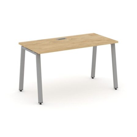 Стайл Проджект Стол письменный SN-6A.SP-002 Тиквуд Светлый/Металл Серый 1180*600*750